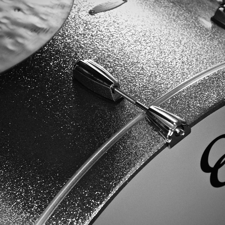 bass drum close up