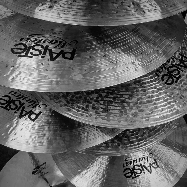 cymbals close up